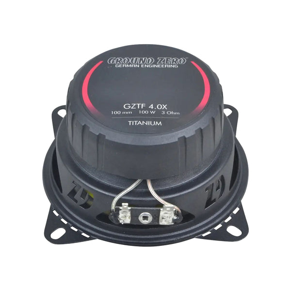 Ground Zero GZTF 4.0X 4″ 2 Way Coaxial Speakers 70w RMS