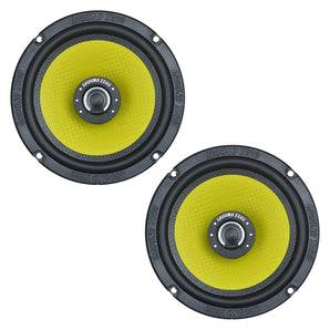 Ground Zero GZTF 6.5X 6.5″ 2 Way Coaxial Speakers 90w RMS