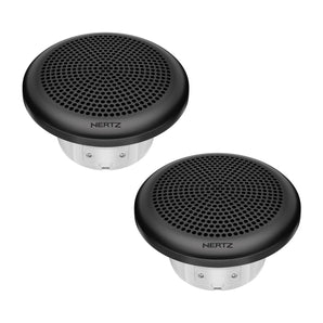 Hertz Marine HEX 4 C-C 4 Inch 2 Way 4 Ohm Coaxial Speakers 30w RMS