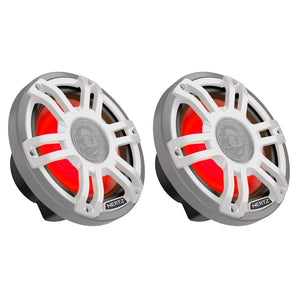 Hertz Marine HMX 7.7 S-LD-SW 7 Inch 2 Way RGB LED Coaxial Speakers 100w RMS