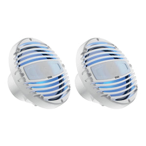 Hertz Marine HMX 8 LD-TW 8 Inch 2 Way RGB LED Coaxial Speakers 100w RMS