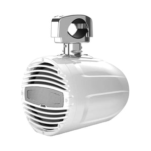Hertz Marine HTX 8 M-CL-W 8 Inch 2 Way Tower RGB LED Coaxial Speaker 100w RMS