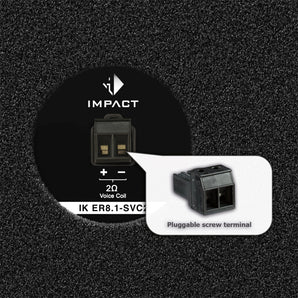 Helix IK ER8.1-SVC2 Sub Space Saving 8 Inch Compact Subwoofer Enclosure 300w RMS - CEN