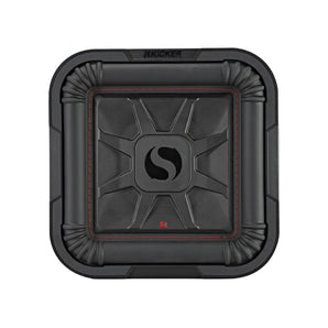 Kicker 46L7T104 L7T 10″ Shallow Dual 4 Ohm Subwoofer 500w