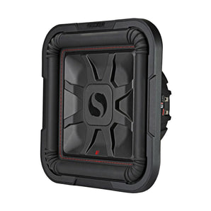 Kicker 46L7T124 L7T 12″ Shallow Dual 4 Ohm Subwoofer 600w