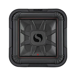 Kicker 46L7T124 L7T 12″ Shallow Dual 4 Ohm Subwoofer 600w