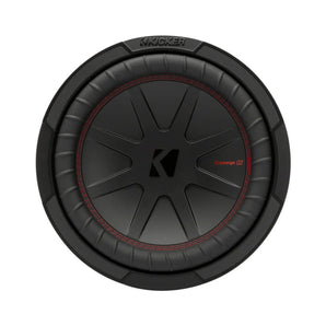 Kicker 48CWR104 CompR 10″ Dual 4 Ohm Subwoofer 400w RMS