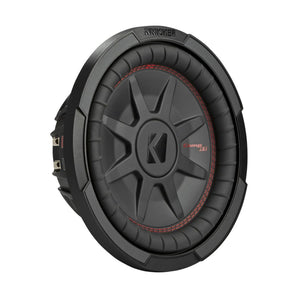 Kicker 48CWRT104 CompRT 10″ Dual 4 Ohm Subwoofer 400w