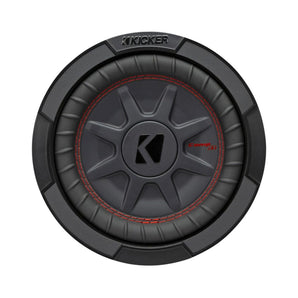 Kicker 48CWRT84 CompRT 8″ Dual 4 Ohm Subwoofer 300w