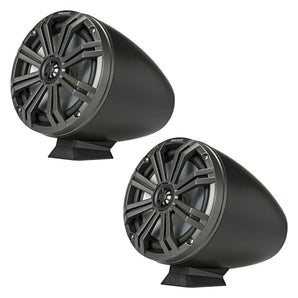 Kicker 46KMFC8 KM Marine 8" Tower Coaxial Speakers 150w