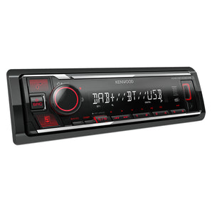 Kenwood KMM-BT408DAB Stereo Bluetooth USB Car Digital Radio Includes DAB Aerial
