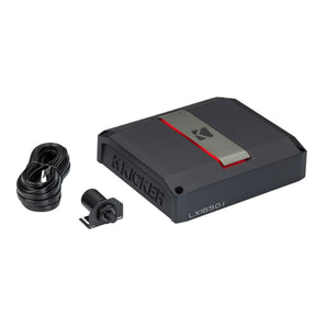 Kicker LX1650.1 Amp 1 Channel Mono Subwoofer Car Amplifier up to 1650w RMS - CEN