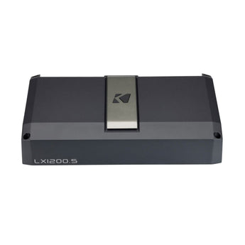 Kicker LX1200.5 Amp 5 Channel Car Amplifier with DSP Features & LX Controller - CEN