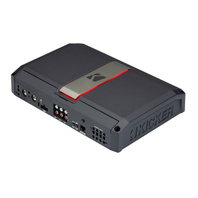 Kicker LX1200.5 Amp 5 Channel Car Amplifier with DSP Features & LX Controller