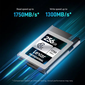 Lexar 256GB Professional CFexpress Type B Memory Card Silver Series