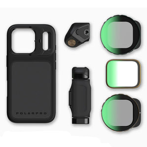 PolarPro LiteChaser 17 Pro Case Directors Kit Grip Shutter VND CineGold Filter