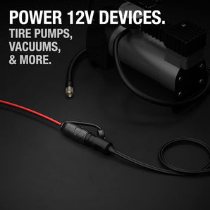 NOCO GC017 12V Adapter Power Plug Socket with Battery Micro Clamps