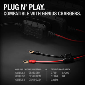 NOCO GC002 X-Connect Eyelet Terminal Connector for Genius 1 2 5 10 & G Series