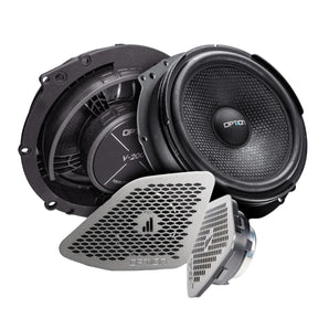 Option Audio Pro Edition 8 Inch VW T6 Component Speakers Tweeter Grill 100w RMS