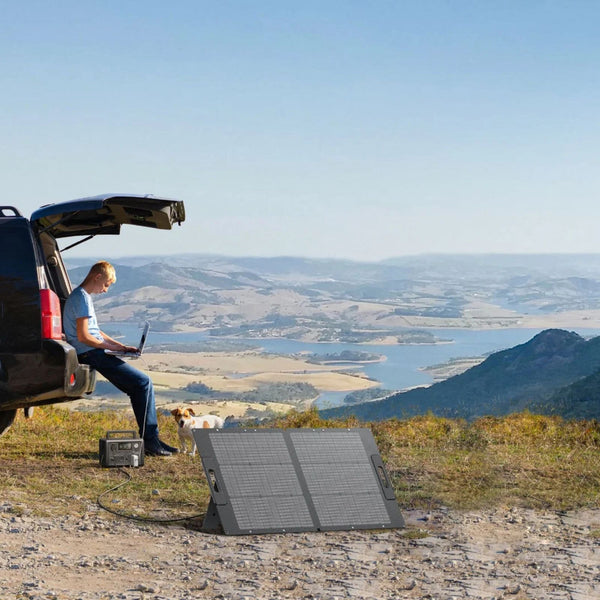 Bluetti PV100D Portable Solar Panel IP67 Waterproof 100W