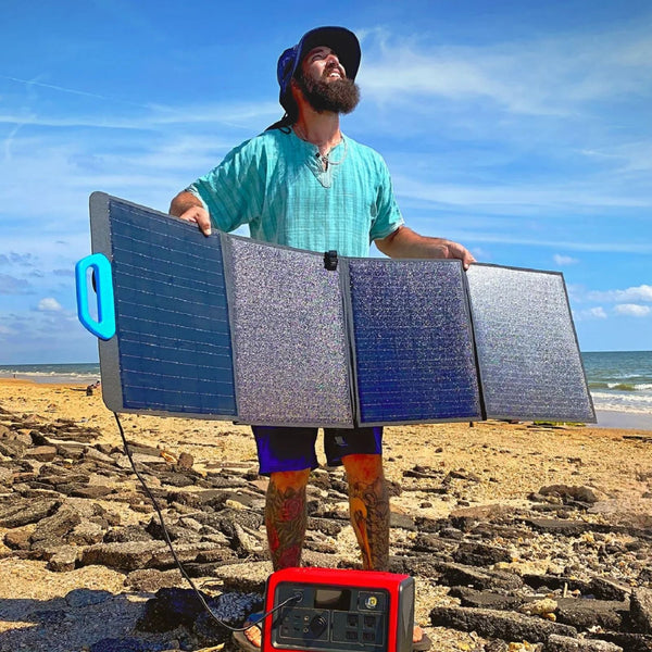 Bluetti PV120 Portable Solar Panel IP65 Splashproof 120W