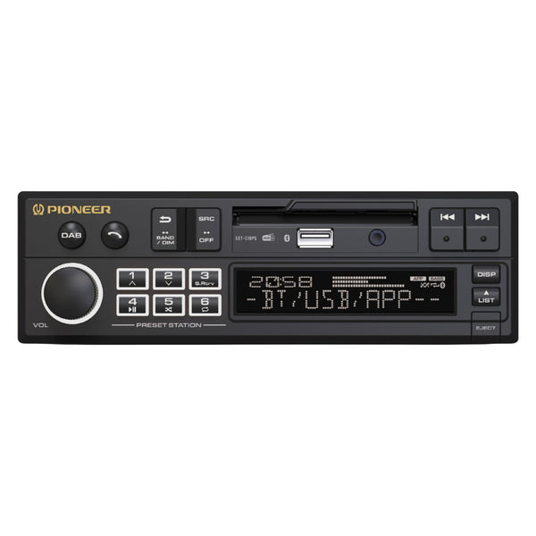 Pioneer SXT-C10PS Retro Car Stereo Bluetooth DAB+ USB Aux Classic Radio OEM Look - CEN