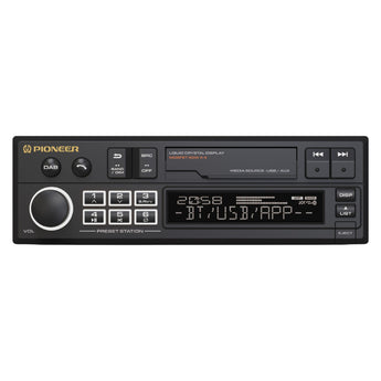 Pioneer SXT-C10PS Retro Car Stereo Bluetooth DAB+ USB Aux Classic Radio OEM Look - CEN