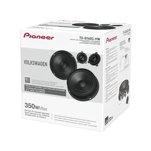 Pioneer TS-Q160C-VW Plug & Play Component Speakers for Volkswagen Skoda Seat