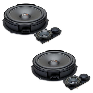 PowerBass OE83T5­-VW 8 inch VW T5 T5.1 Transporter Direct Fit Component Speakers