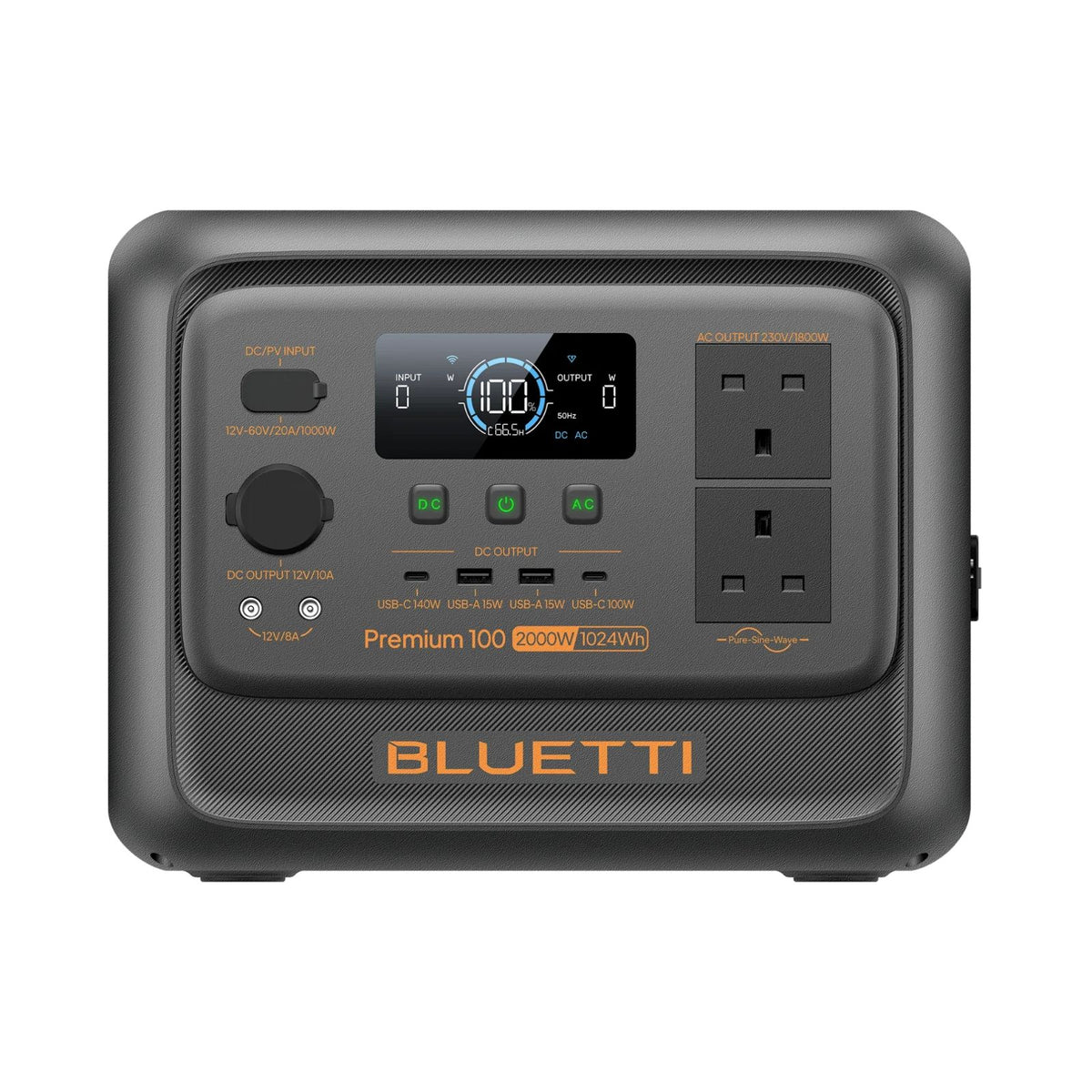 Bluetti Premium 100 V2 1024Wh Portable Battery Power Station