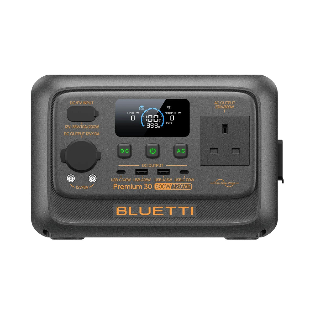 Bluetti Premium 30 V2 320Wh Portable Battery Power Station