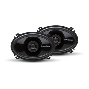 Rockford Fosgate P1462 Punch 4 x 6 Inch 2 Way Full Range Coaxial Speaker 35w RMS