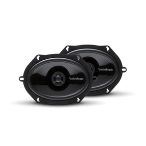 Rockford Fosgate P1572 Punch 5x7 Inch 2 Way Full Range Coaxial Speakers 60w RMS