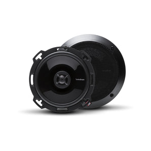 Rockford Fosgate P16 Punch 6 Inch 2 Way Shallow Full Range Coaxial Speaker 55w RMS