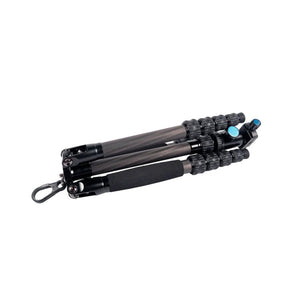 SIRUI Traveler 5C Carbon Fibre Compact Travel Tripod with 360 Degrees Ball Head
