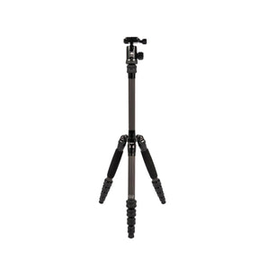 SIRUI Traveler 5C Carbon Fibre Compact Travel Tripod with 360 Degrees Ball Head