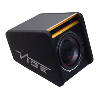 Vibe Subwoofer Enclosure Slick MIT 10 Inch Passive Car Sub Bass Box 500w RMS - CEN