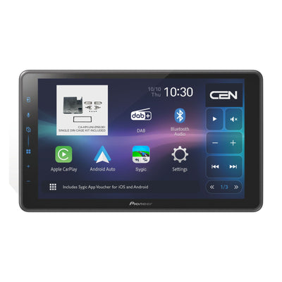 Pioneer SPH-EVO98DAB-1D-C Single Din 9″ Camper Stereo Kit