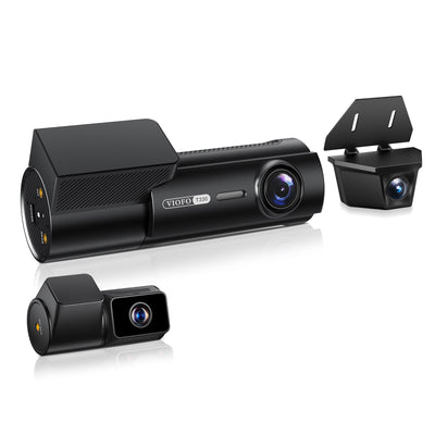 Viofo T330TW 3CH Dash Cam 4K Front, Telephoto & Waterproof Rear