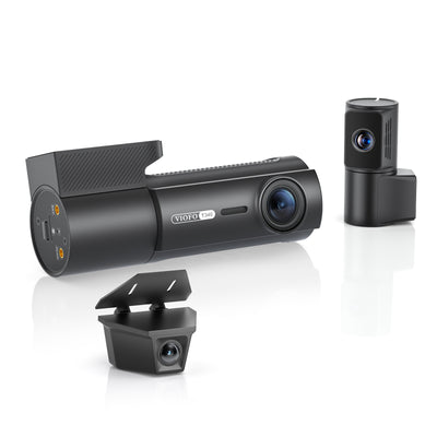 Viofo T340TW 4CH Dash Cam Front, Cabin, Telephoto & Waterproof Rear