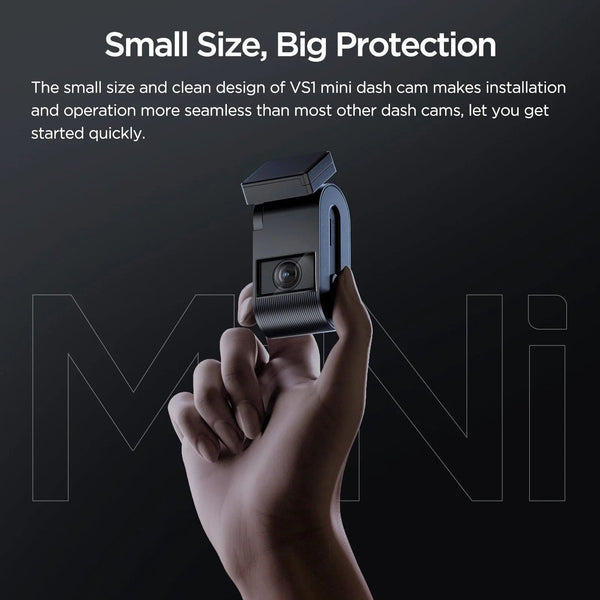 Viofo VS1 Mini Dash Cam Front 1 Channel 2K Quad HD 30FPS