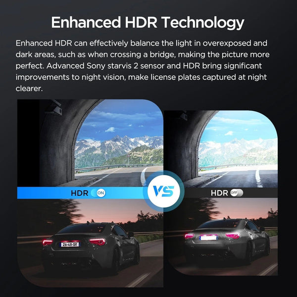 Viofo VS1 Mini Dash Cam Front 1 Channel 2K Quad HD 30FPS