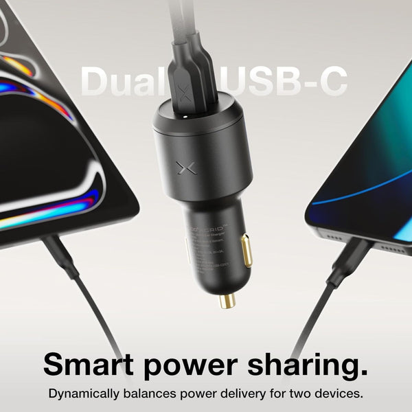 NOCO XGrid XV65 Cigarette USB-C Car Charger Fast Charging