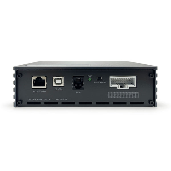 Zapco HB 48II 4A DSP Amp 8 Channel DSP 4 Channel Class A/B Power Amplifier - CEN
