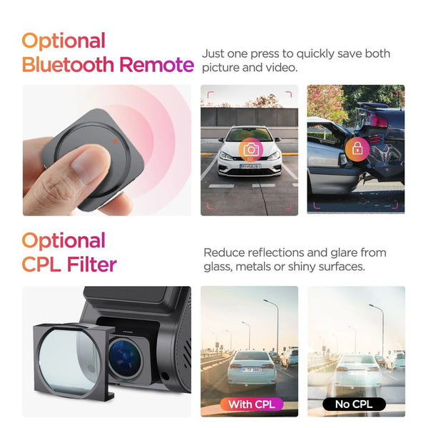 Viofo A119 Mini 2 2K 60fps front dash cam