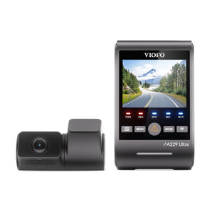 Viofo A229 Ultra 2CH Dash Cam 4K Front 4K Rear Starvis GPS WIFI HDR Dual Camera