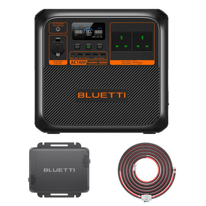 Bluetti AC180P Portable Battery Power Station with Fast In Vehicle Charging Kit - CEN