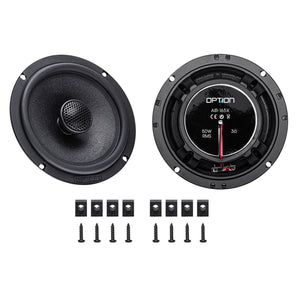 Option Audio AIR-165X 6.5 Inch Coaxial Speakers 50w RMS