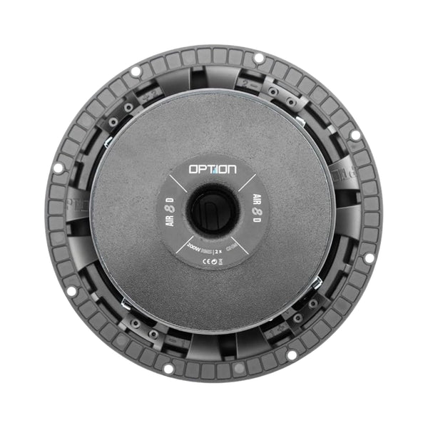 Option Audio AIR-8 D2 Sub 8 Inch Dual Voice Coil Subwoofer 200w RMS
