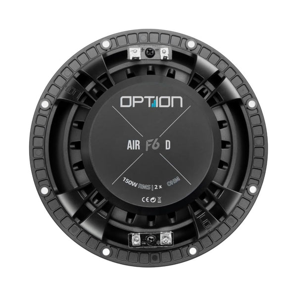 Option Audio AIR-F6 D2 Sub 6.5 Inch Dual Voice Coil Flat Subwoofer 150w RMS